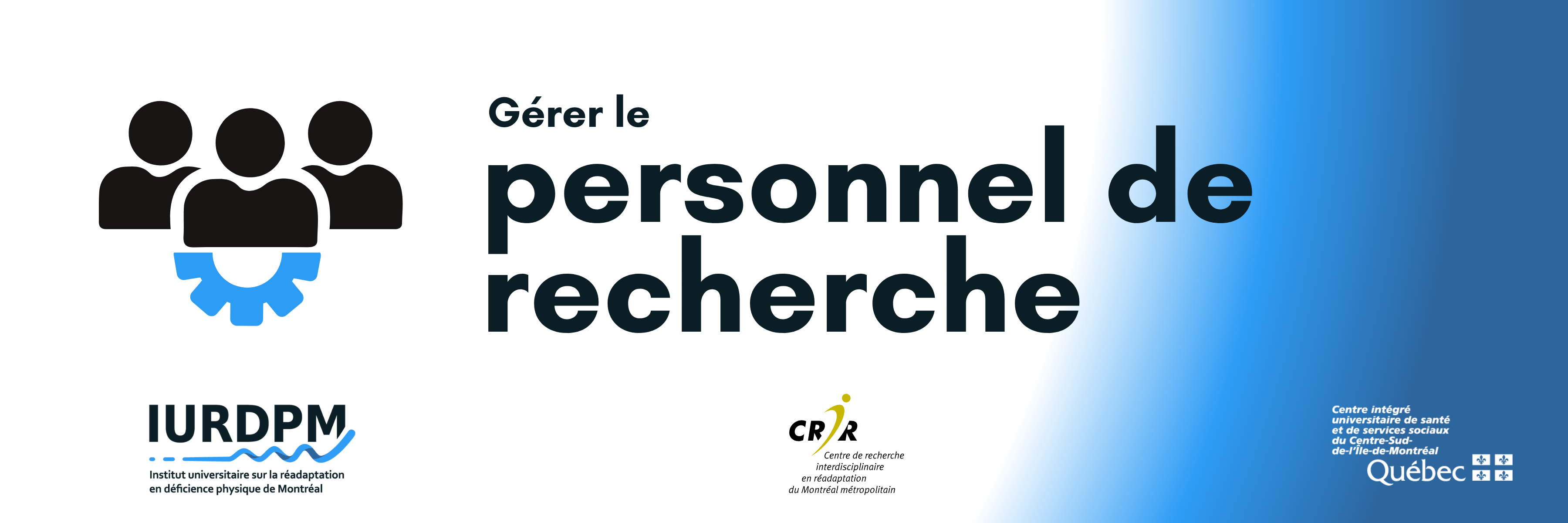 Gérer le personnel de recherche